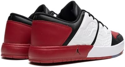 Jordan NU Retro 1 Tênis masculino baixo, Varsity vermelho/preto e